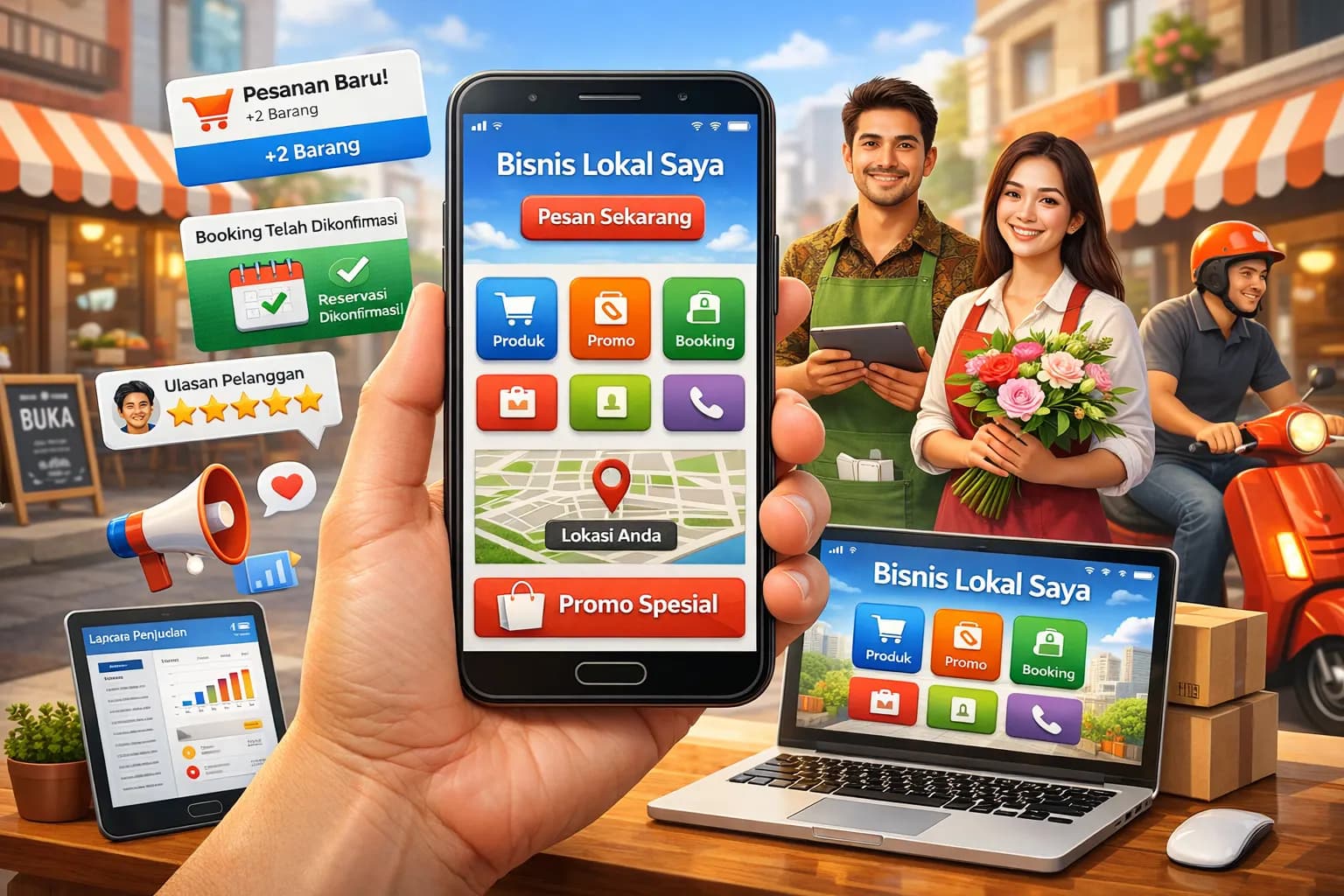 Responsive Mobile Applications for Local Businesses