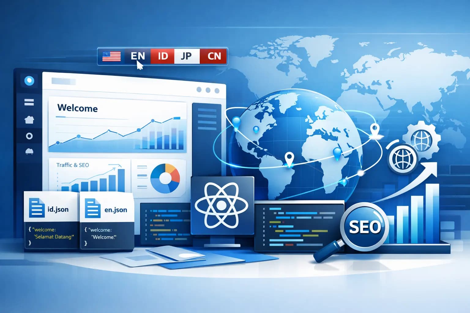 Complete Guide to Building Multilingual React Websites with i18n