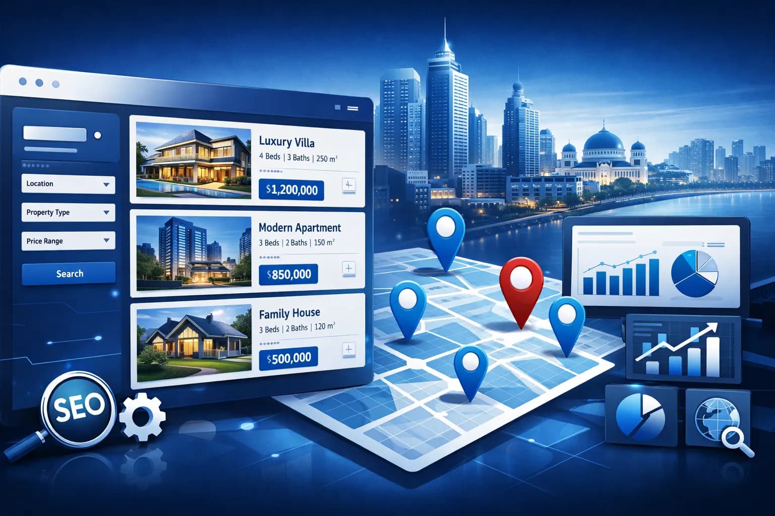 Key Features of a Real Estate Website for the Medan Market