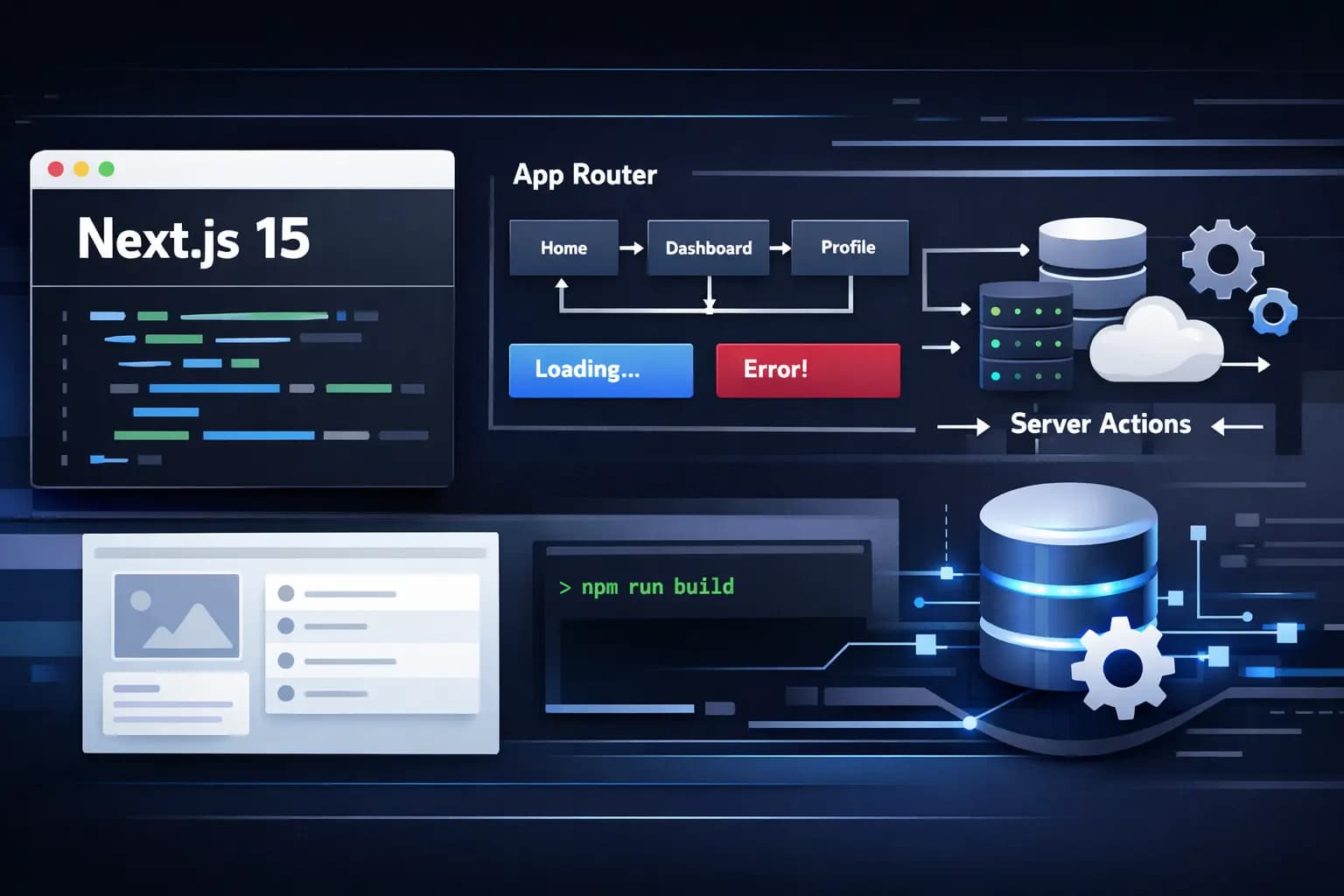 Next.js 15 Tutorial: App Router and Server Actions