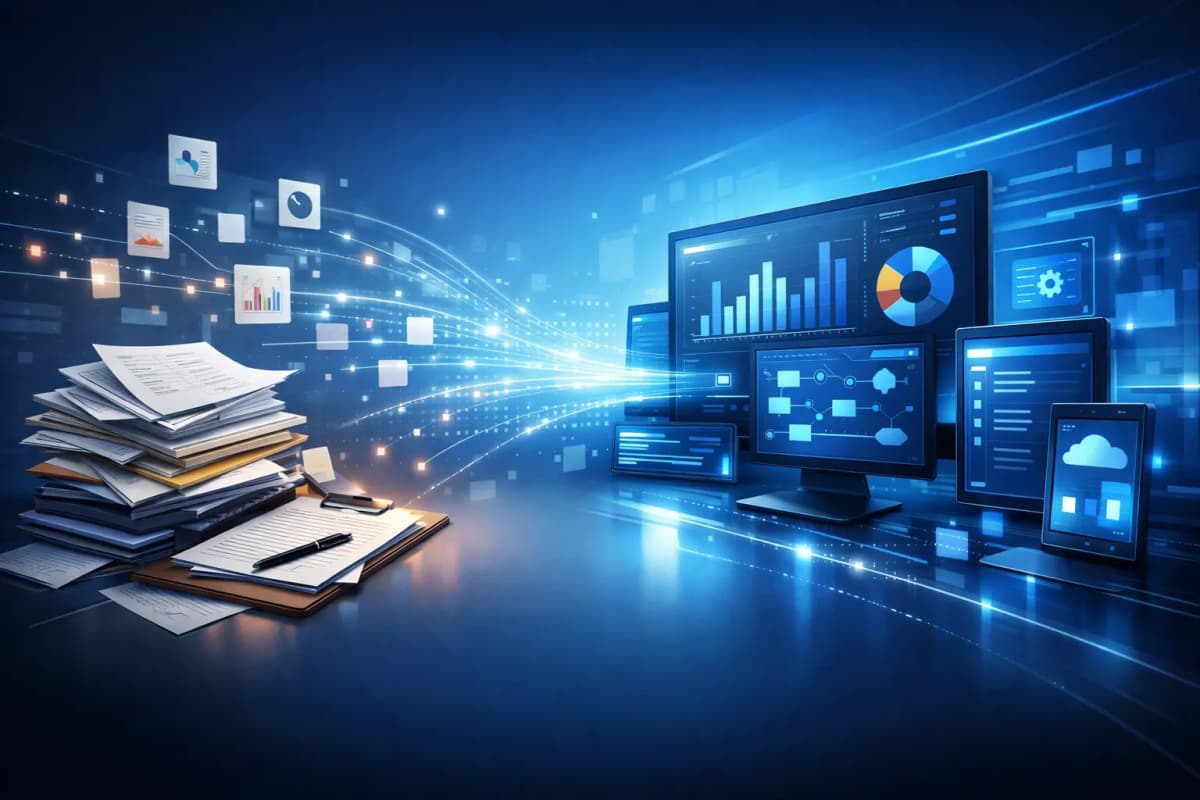 Digitalizing Manual Processes into Computerized Systems