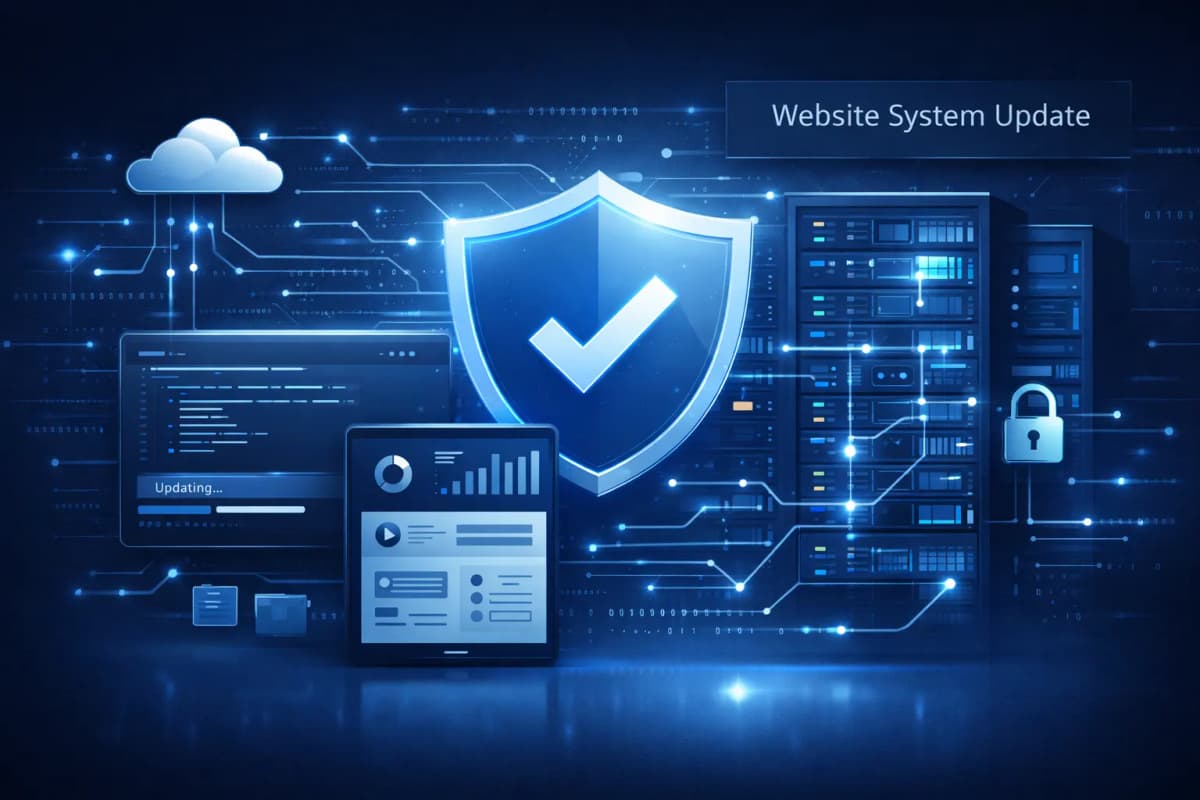 Mengapa Update Sistem Menjadi Faktor Penting dalam Keamanan Website