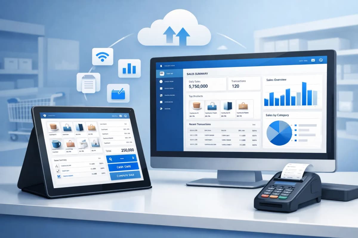 Pembuatan POS Medan & Jakarta Sistem Kasir Cloud untuk Perusahaan & UMKM